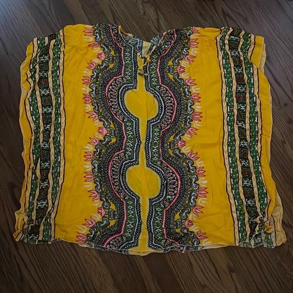 Tribal print beach cover up - Picture 1 of 4